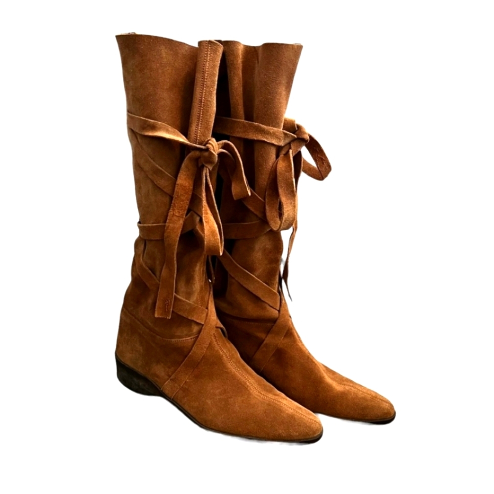 London underground suede boot